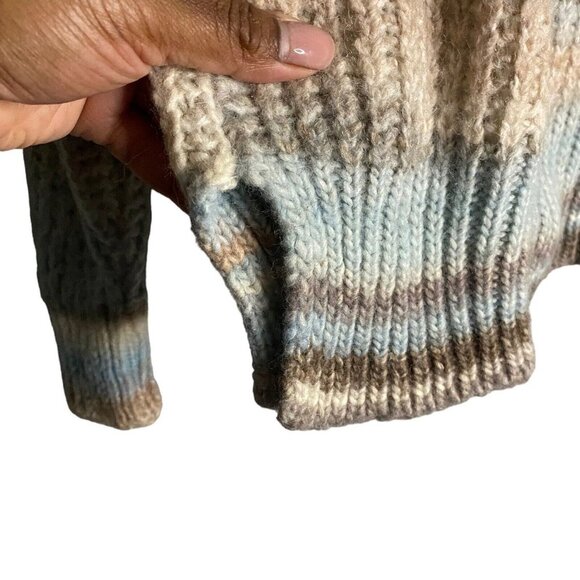 Oui Women's Knitted Sweater with Stand-Up Collar - Picture 5 of 10